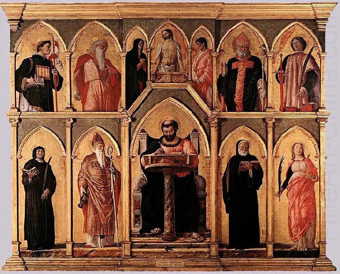 San Luca Altarpiece, Andrea Mantegna